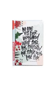 DaySpring - Katygirl Designs - No One Has Ever Imagined - 18 Inspirational Christmas Boxed Cards with Envelopes, NCV (J3385)