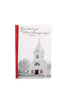 DaySpring - God's Best to You - Inspirational Christmas Cards - 18 Boxed Cards and Envelopes (J6348), Red