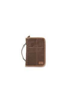 Bible Cover, Aviator Brown, Suede, XL