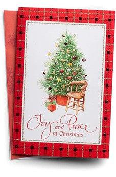 DaySpring Joy and Peace - 18 Premium Christmas Boxed Cards, KJV (10384)