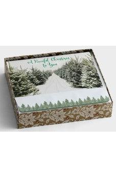 DaySpring Peaceful Christmas to You - 18 Inspirational Christmas Boxed Cards & Envelopes, KJV