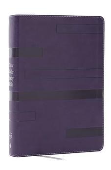 NKJV Color Code Study Bible: Revealing God's Truth Color by Color (Purple Leathersoft, Red Letter, Thumb Indexed) - Biblestore.com