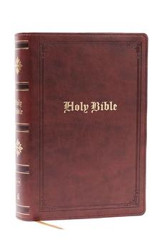 KJV Holy Bible: Personal Size Giant Print, Brown Leathersoft, Red Letter