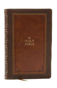 KJV with Apocrypha 1611, Brown Leathersoft: Holy Bible