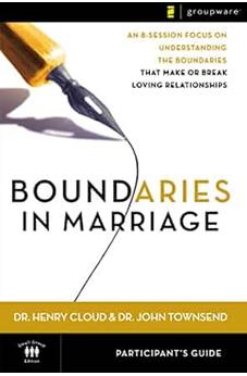 Boundaries in Marriage Participant's Guide 9780310246152
