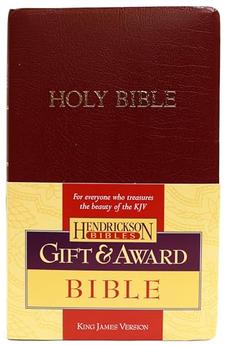 KJV Gift & Award Bible: Burgundy