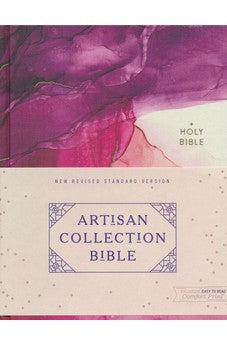 NRSV Artisan Collection Bible Cloth over Board Pink Art