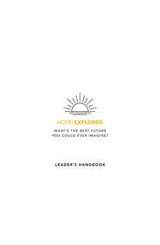 Hope Explored Leader's Handbook