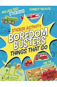 Boredom Busters: Things That Go Sticker Activity: Includes 350 stickers!