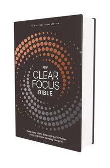 NIV Clear Focus Bible, Hardcover, Charcoal/Copper: Read more of the Bible with better focus using the Bionic Reading Method