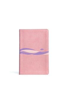 CSB Easy-for-Me Bible for Early Readers, Coral Pink LeatherTouch, Presentation Page, Easy-to-Read Bible Serif Type