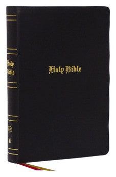 KJV Super Giant Print Bible: with 43,000 Cross References, Black Genuine Leather, Red Letter (Thumb Indexed)