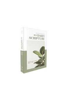 NIV Daily Scripture Bible, Paperback, White/Sage: 365 Days to Read Through the Whole Bible in a Year