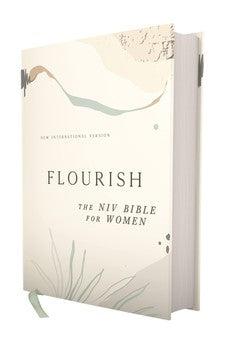 NIV Flourish Bible for Women, Hardcover, Multi-color/Cream