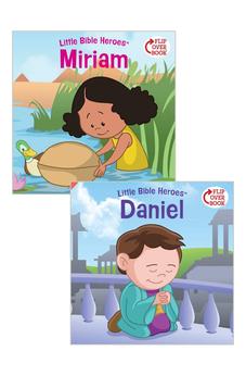 Miriam/Daniel Flip-Over Book (Little Bible Heroes)
