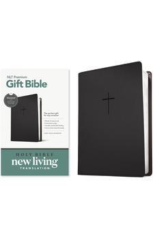 NLT Premium Gift Bible, Filament Enabled (LeatherLike, Classic Black, Red Letter)