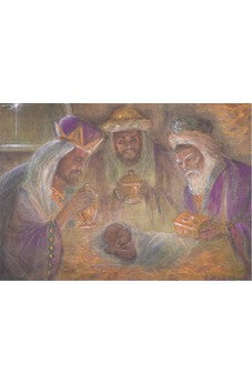 Masterpiece Studios 18-Count Boxed Violet Hewitt Chandler Christmas Cards with Envelopes, Blessed Christmas, 5.6" x 7.8" (947500)