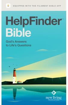 NLT HelpFinder Bible, Filament Enabled (Softcover, Red Letter)