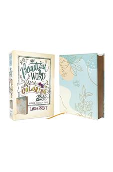 NIV Beautiful Word Coloring Bible, Large Print, Leathersoft over Board, Teal - Biblestore.com
