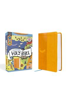 NIrV The Illustrated Holy Bible for Kids, Leathersoft, Yellow, Full Color