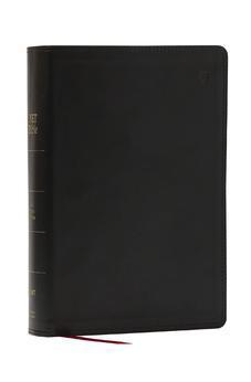 NET Bible Full Notes Edition (NET Black Leathersoft, Comfort Print, Thumb Indexed): Holy Bible
