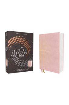 NIV Clear Focus Bible, Leathersoft, Pink: Read more of the Bible with better focus using the Bionic Reading Method