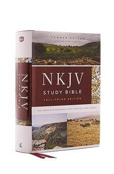 NKJV Study Bible, Hardcover, Full-Color, Comfort Print
