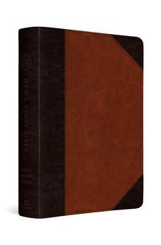 ESV Men's Study Bible (TruTone, Brown/Cordovan, Portfolio Design)