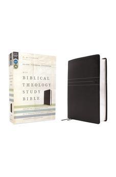 NIV Biblical Theology Study Bible (Trace the Themes of Scripture), Leathersoft, Black, Comfort Print: Follow God’s Redemptive Plan as It Unfolds throughout Scripture