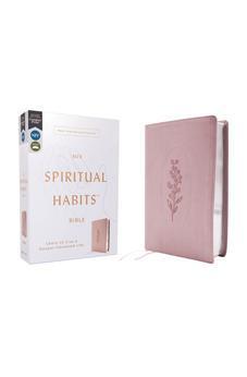 NIV Spiritual Habits Bible, Leathersoft, Pink, Red Letter, Comfort Print