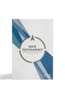 CSB Outreach New Testament, Anglicised Edition, Black Letter, New Believer, Economy