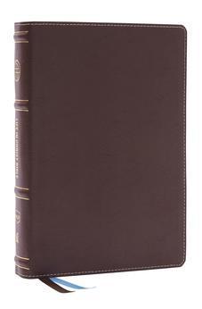 NKJV Life in Christ Bible: Discovering, Believing, and Rejoicing in Who God Says You Are (Brown Bonded Leather, Thumb Indexed, Red Letter)