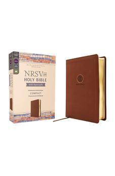 NRSVue Holy Bible with Apocrypha, Compact, Leathersoft, Brown