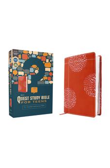 NIV Quest Study Bible for Teens, Leathersoft, Coral