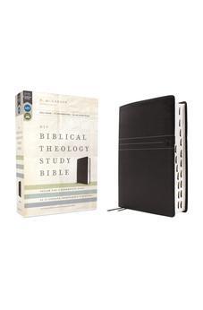 NIV Biblical Theology Study Bible (Trace the Themes of Scripture), Leathersoft, Black, Thumb Indexed: Follow God’s Redemptive Plan as It Unfolds throughout Scripture
