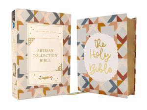 NIV Artisan Collection Bible, Cloth over Board, Multi-Color/Quilted, Red Letter, Comfort Print
