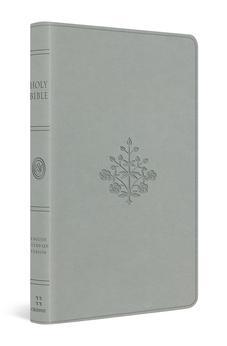 ESV Large Print Value Thinline Bible (TruTone, River Stone, Branch Design)