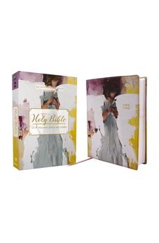 NRSVue Holy Bible, Anne Neilson Angel Art Series, Leathersoft, Multi-Purple