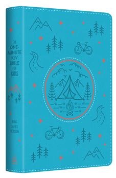 KJV The One-minute Bible for Kids: Adventure Blue - Biblestore.com