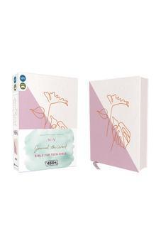 NIV Journal the Word Bible for Teen Girls, Cloth over Board, Lavender/White, Red Letter