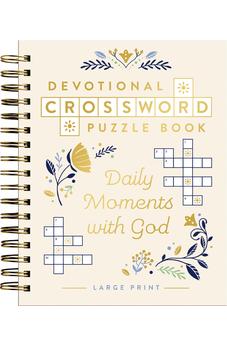 Daily Moments with God: Devotional Crossword Puzzle Book