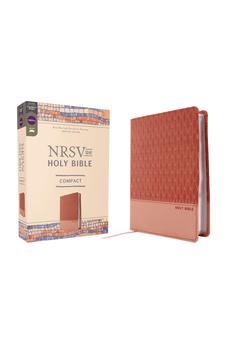 NRSVue Holy Bible, Compact, Leathersoft, Peach, Comfort Print