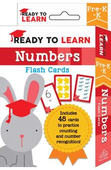 Ready to Learn: Pre-K-K Numbers Flash Cards: Includes 48 Cards to Practice Counting and Number Recognition!