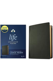 KJV Life Application Study Bible, Third Edition, Large Print (Genuine Leather, Black, Red Letter)