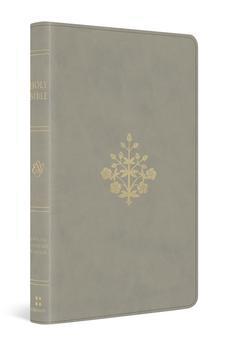 ESV Thinline Bible (TruTone, Stone, Branch Design)
