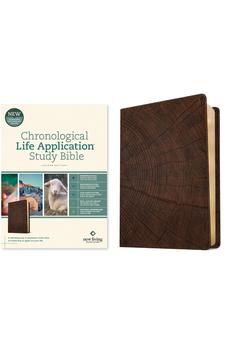 NLT Chronological Life Application Study Bible, Second Edition (LeatherLike, Heritage Oak Brown)