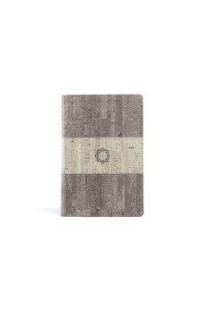 KJV Essential Teen Study Bible, Weathered Grey LeatherTouch, Easy-to-Read Bible MCM Type