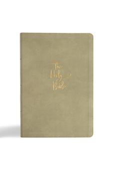 KJV Super Giant Print Reference Bible, Sage SuedeSoft LeatherTouch, Red Letter, Pure Cambridge Text, Presentation Page, Cross-References, Full-Color Maps, Easy-to-Read Bible MCM Type - Biblestore.com