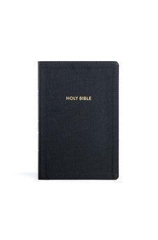 KJV Rainbow Study Bible, Black LeatherTouch, Indexed, Black Letter, Pure Cambridge Text, Color Coded, Bible Study Helps, Reading Plans, Full-Color Maps, Easy to Read Bible MCM Type