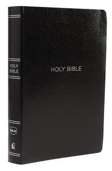 NKJV Reference Bible, Center-Column Giant Print, Leather-Look, Black, Indexed, Red Letter Edition, Comfort Print 9780785217701 - Biblestore.com
